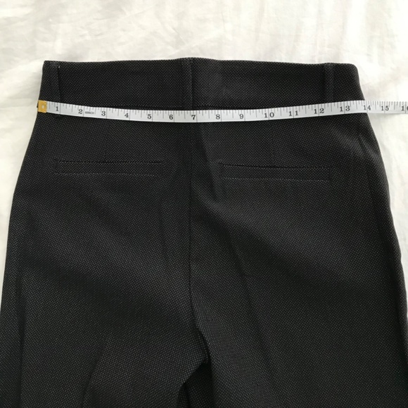 Reitmans Ankle Cut Dotted Pants Size 8 Black - Picture 5 of 7